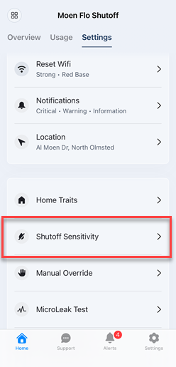 Moen Flo App v3.60.0_Shutoff Sensitivity.PNG